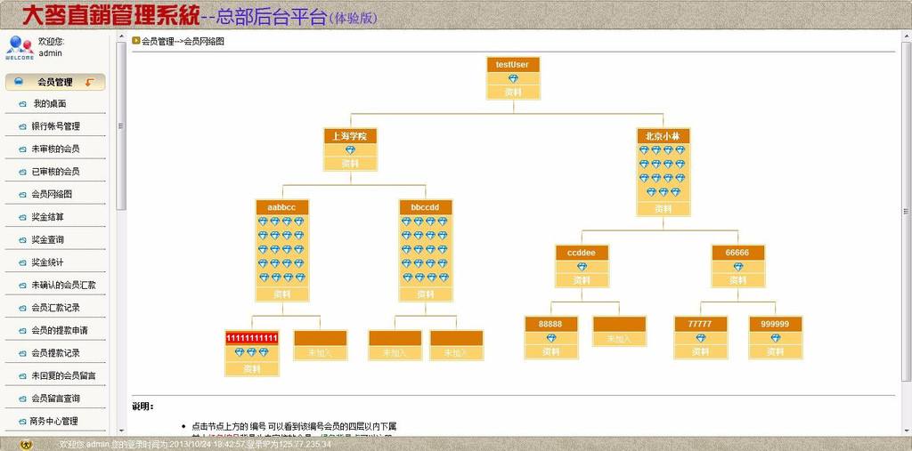 直销管理系统